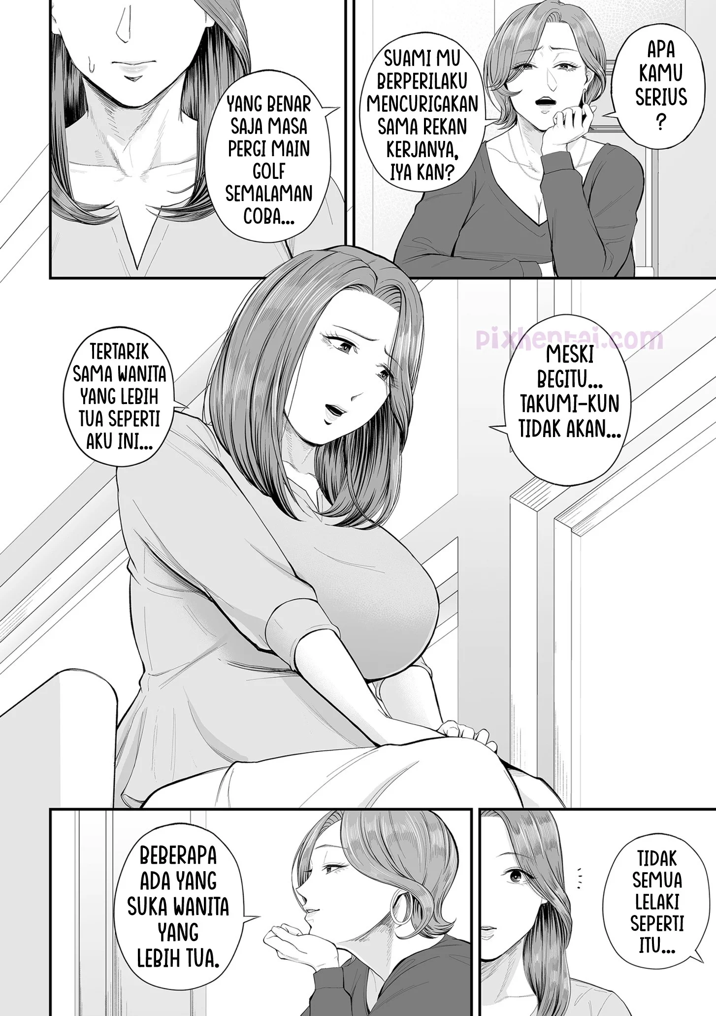 Komik hentai xxx manga sex bokep The Young Man is Delighted to Meet Beautiful Milf 10